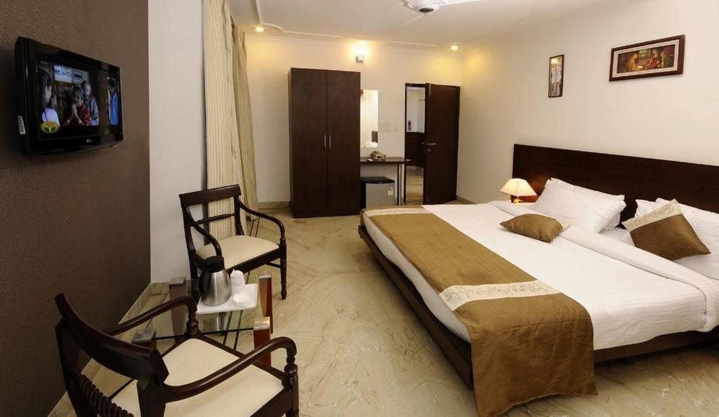 Airport Hotel Goodluck Nueva Delhi Habitación foto